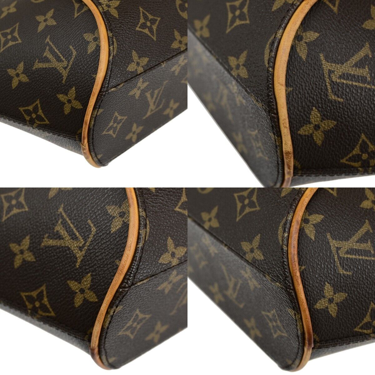 Louis Vuitton Ellipse PM Brown Canvas Hand Bag