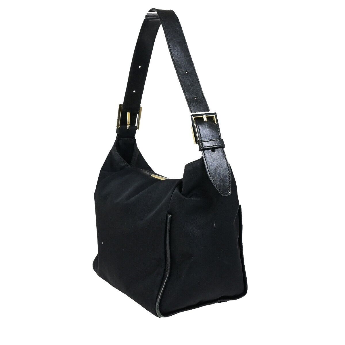 Fendi -- Black Synthetic Shoulder Bag