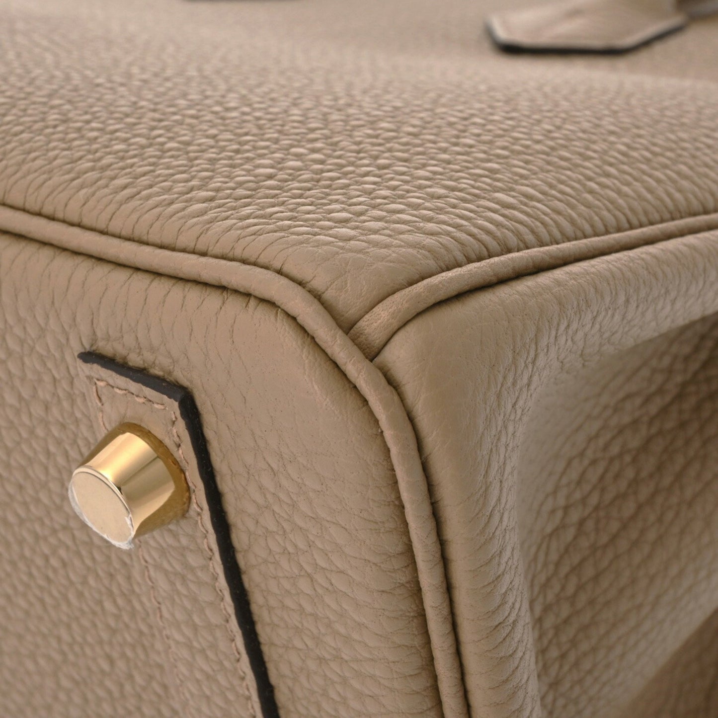 Hermès Birkin 25 Beige Leather Hand Bag