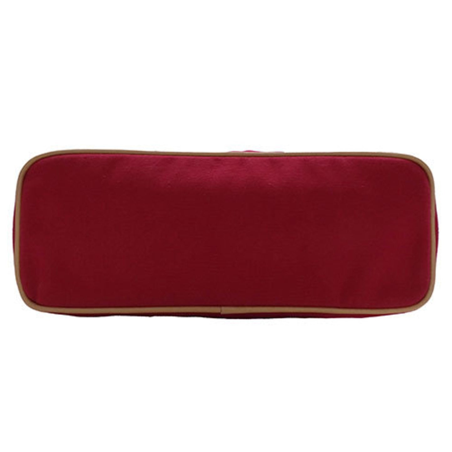 Hermès Bolide Red Canvas Clutch Bag