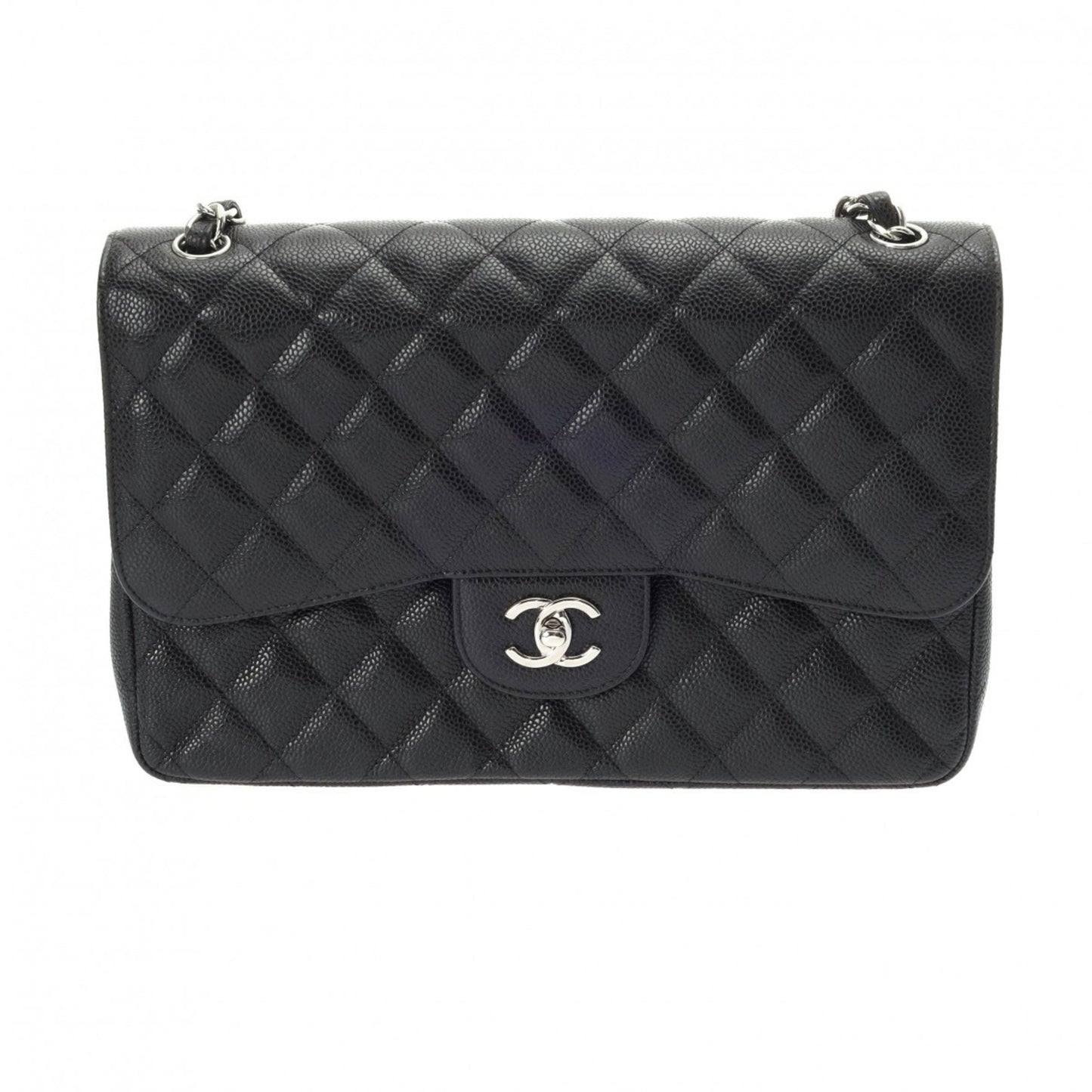 Chanel Timeless Black Leather Shoulder Bag