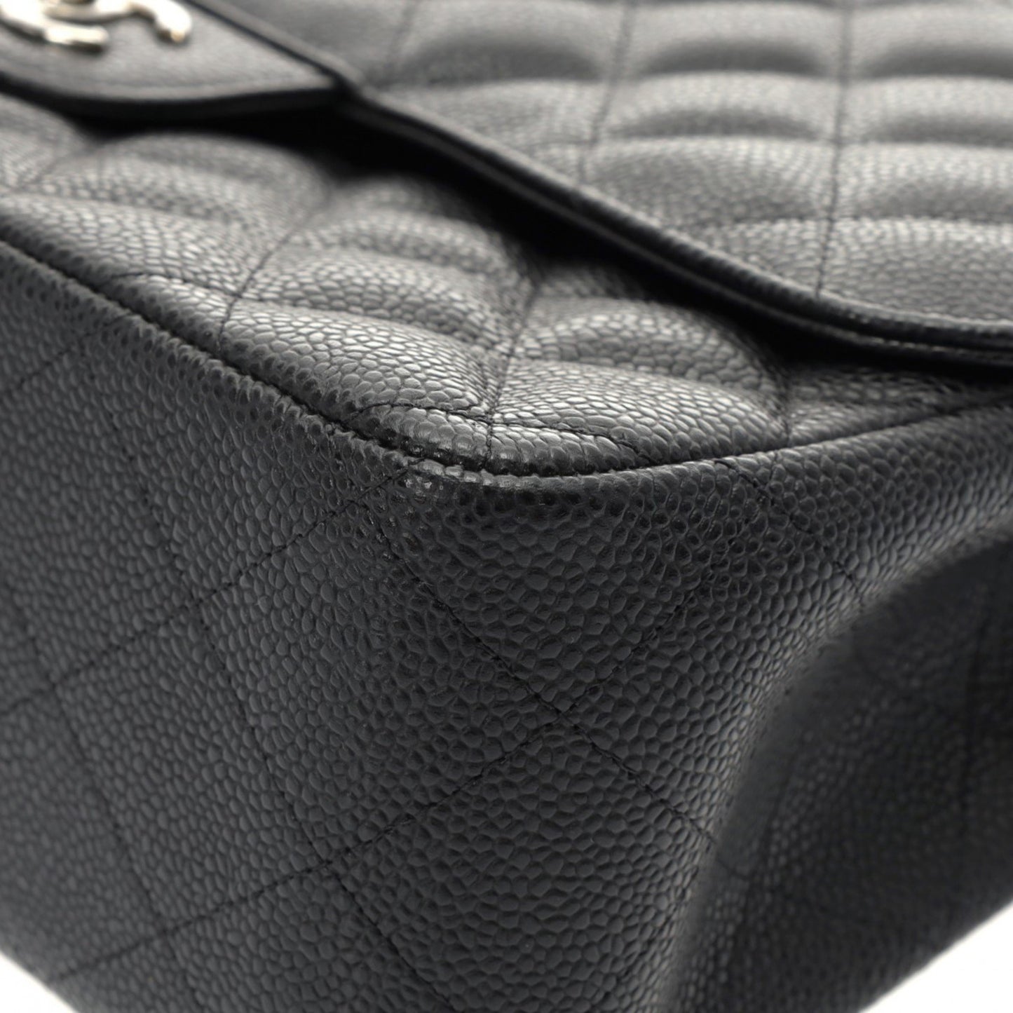 Chanel Timeless Black Leather Shoulder Bag