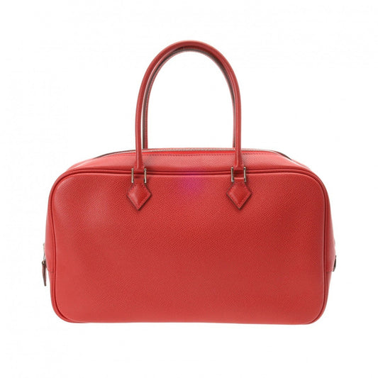 Hermès Plume Red Leather Hand Bag