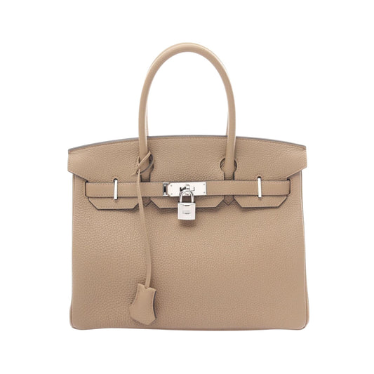 Hermès Birkin 30 Beige Leather Hand Bag