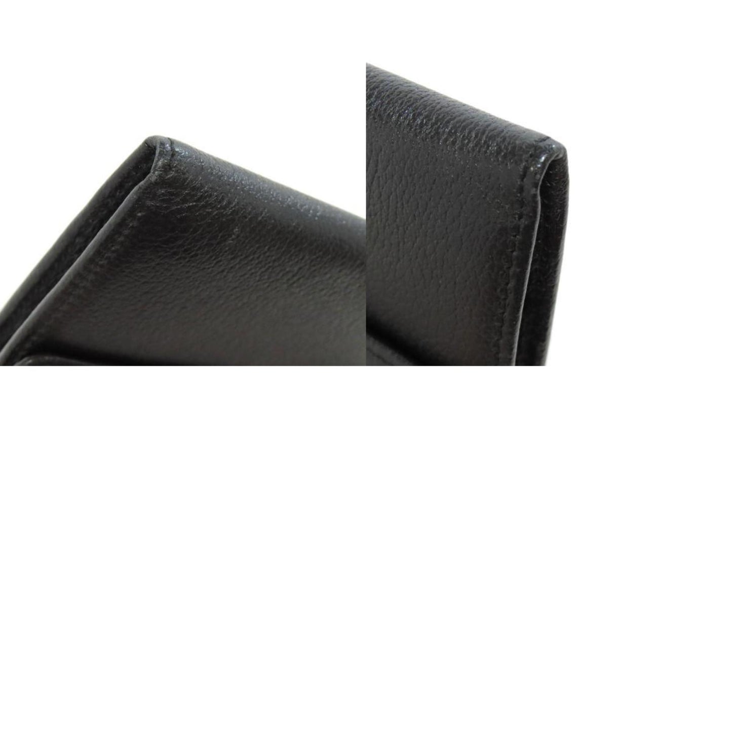 Chanel Camellia Black Pony-style Calfskin Wallet Accessories