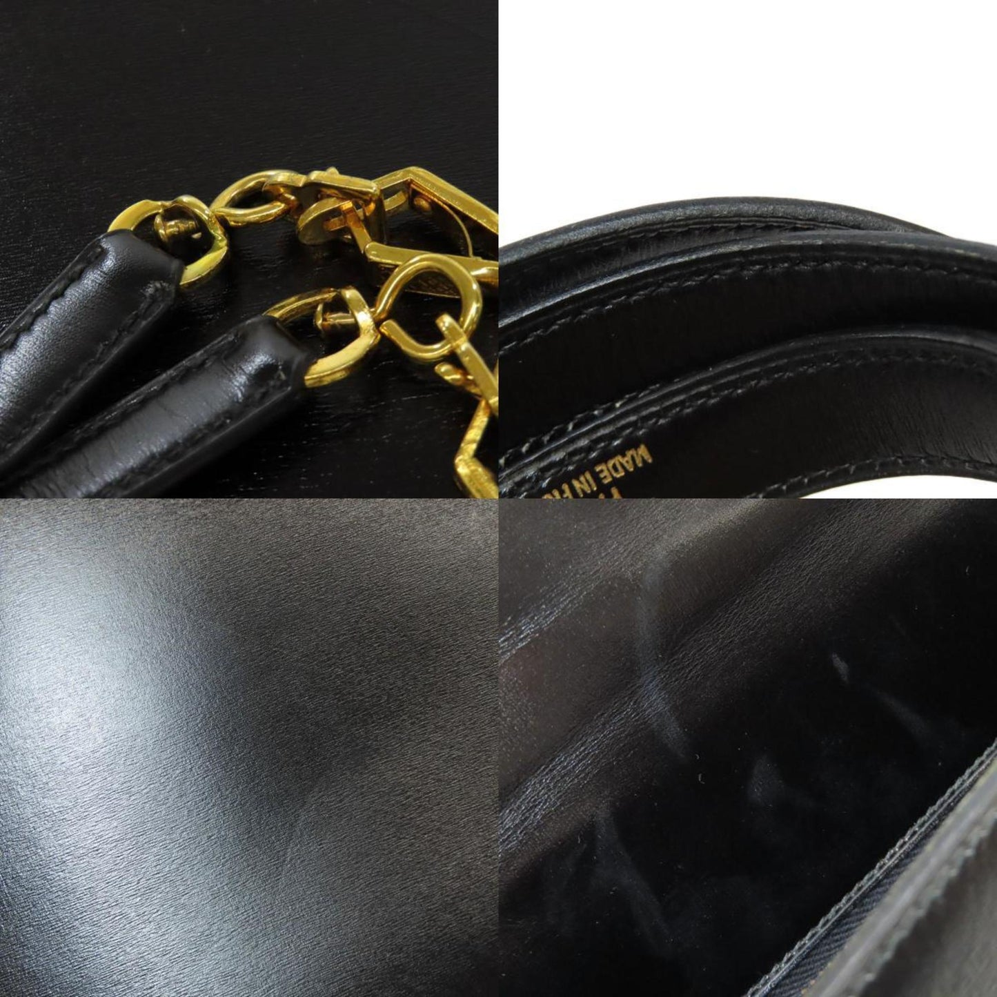 Hermès Kelly 28 Black Leather Hand Bag