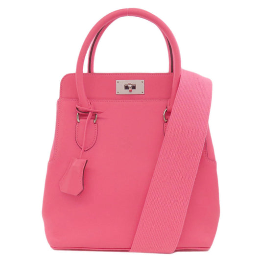 Hermès Toolbox Pink Leather Hand Bag