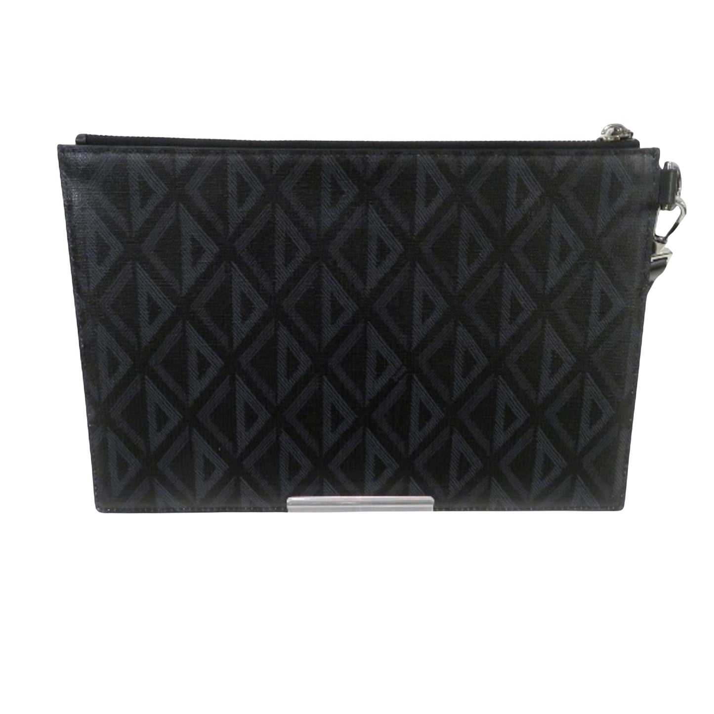 Dior Pochette A5 Black Canvas Clutch Bag