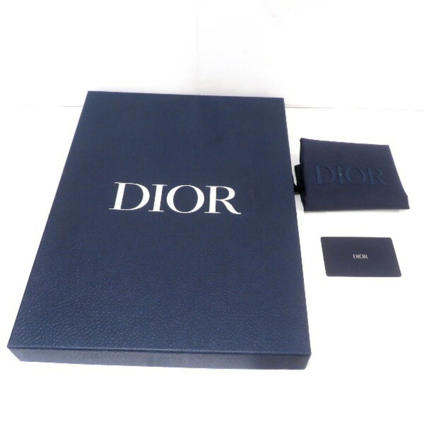 Dior Pochette A5 Black Canvas Clutch Bag