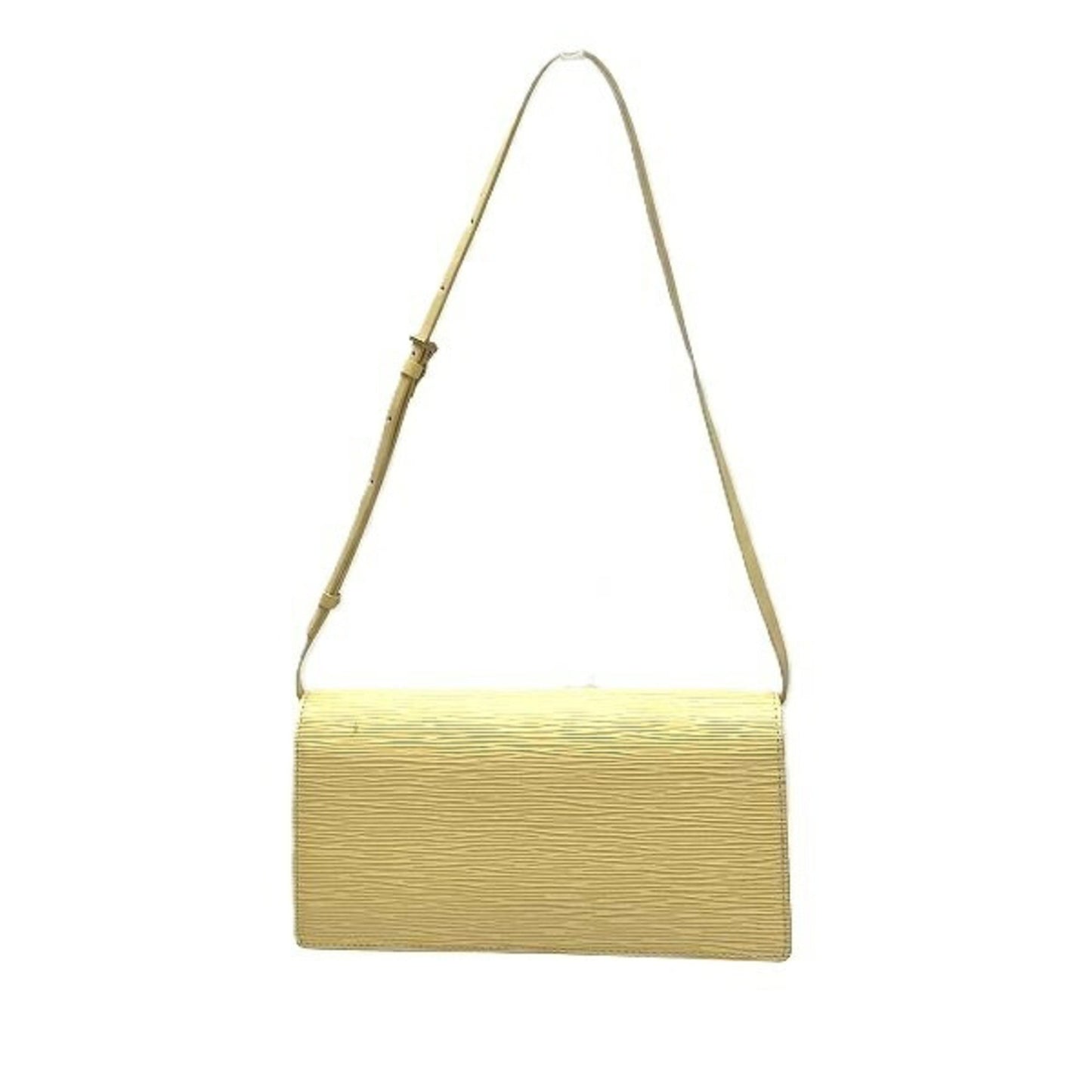 Louis Vuitton Honfleur Beige Leather Shoulder Bag