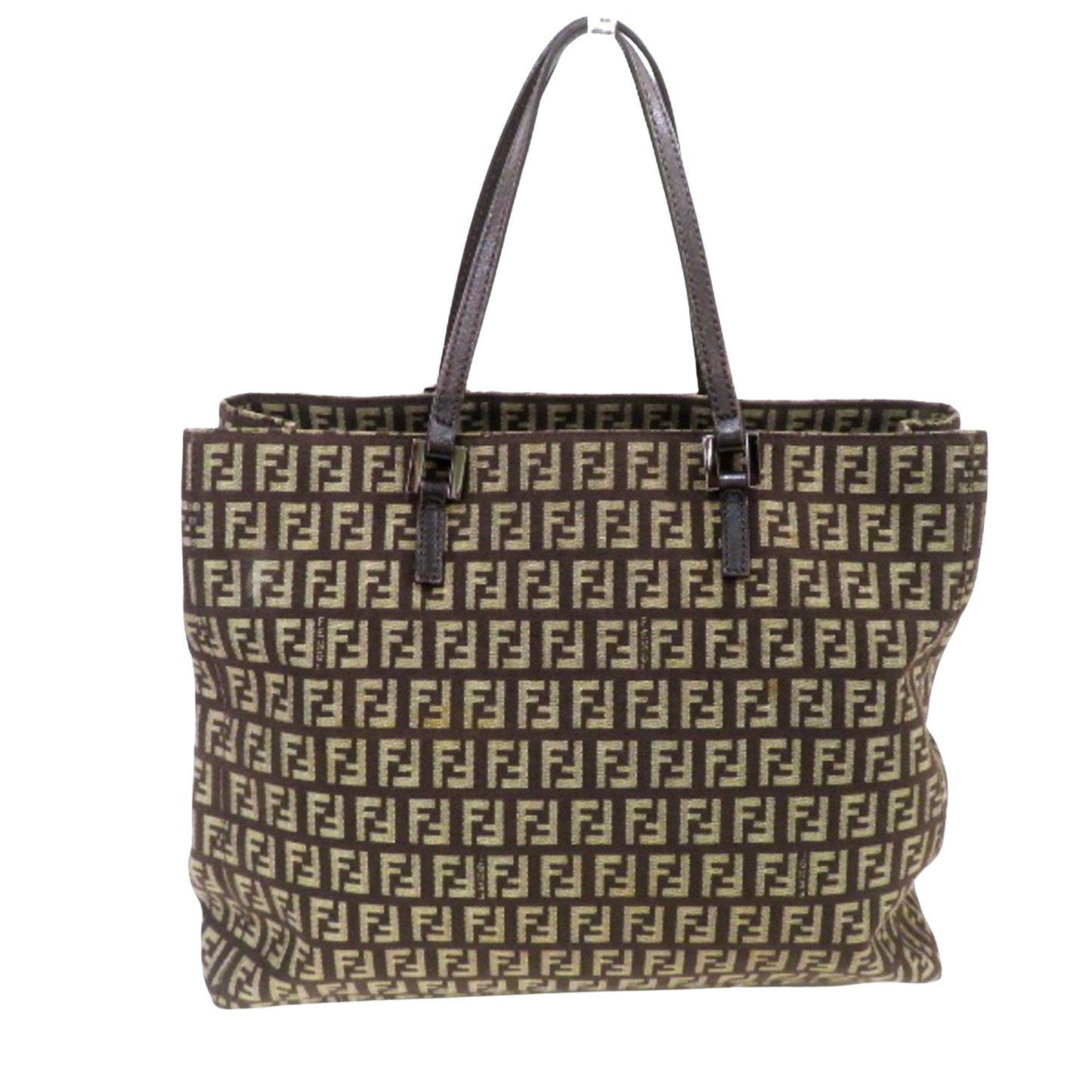 Fendi Zucca Brown Canvas Tote Bag