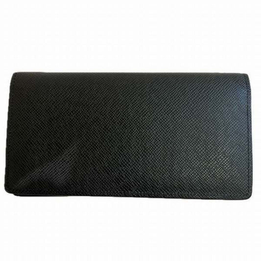 Louis Vuitton Taiga Black Leather Wallet Accessories