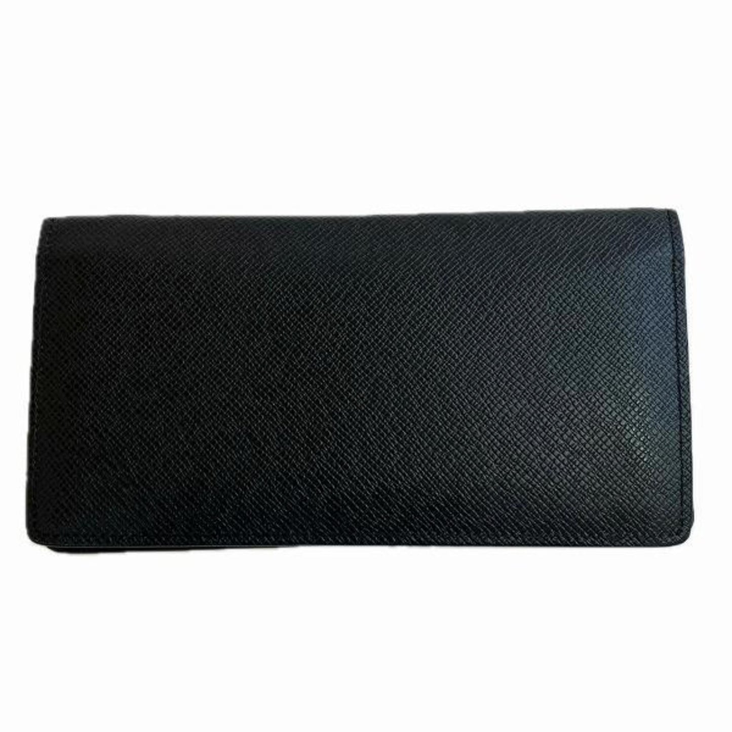 Louis Vuitton Taiga Black Leather Wallet Accessories