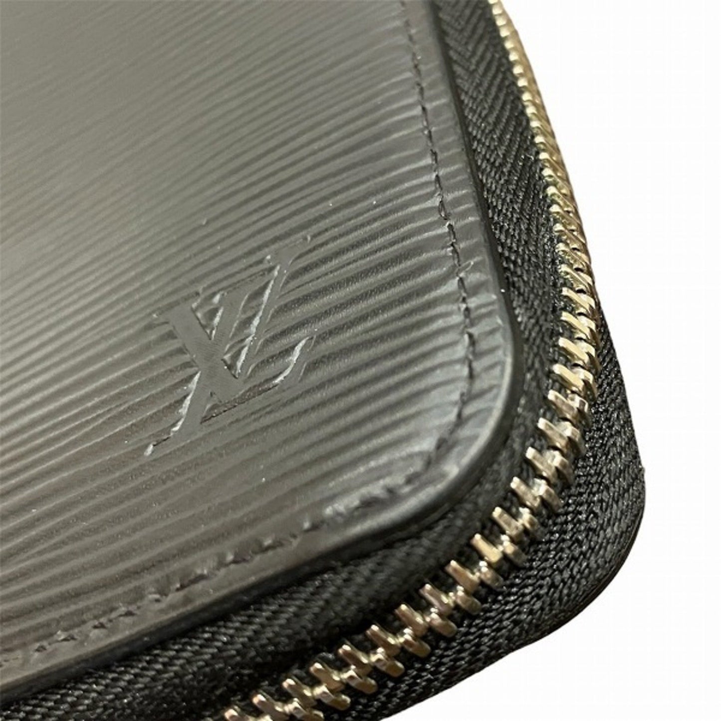 Louis Vuitton Zippy Wallet Vertical Black Leather Wallet Accessories