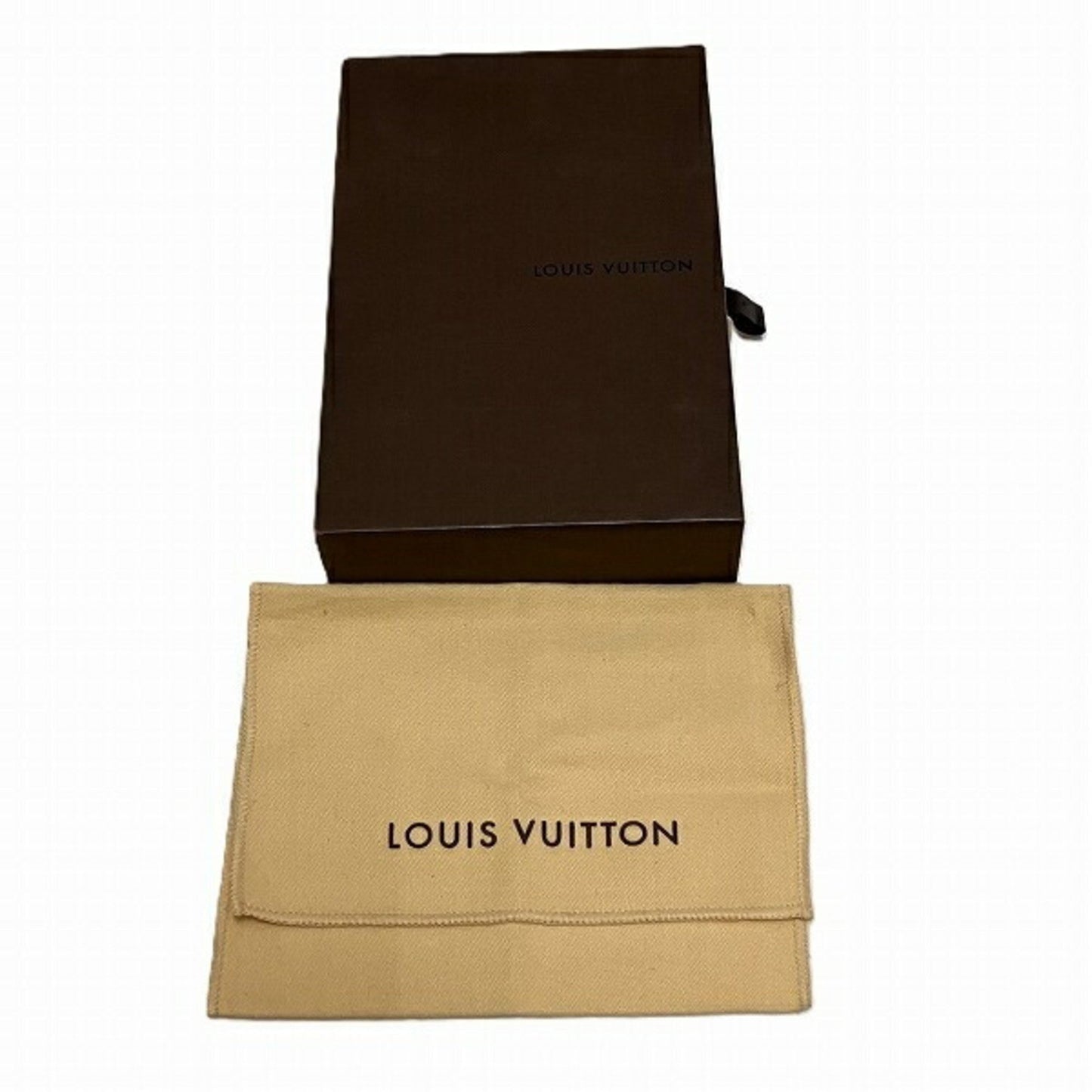 Louis Vuitton International Black Leather Wallet Accessories