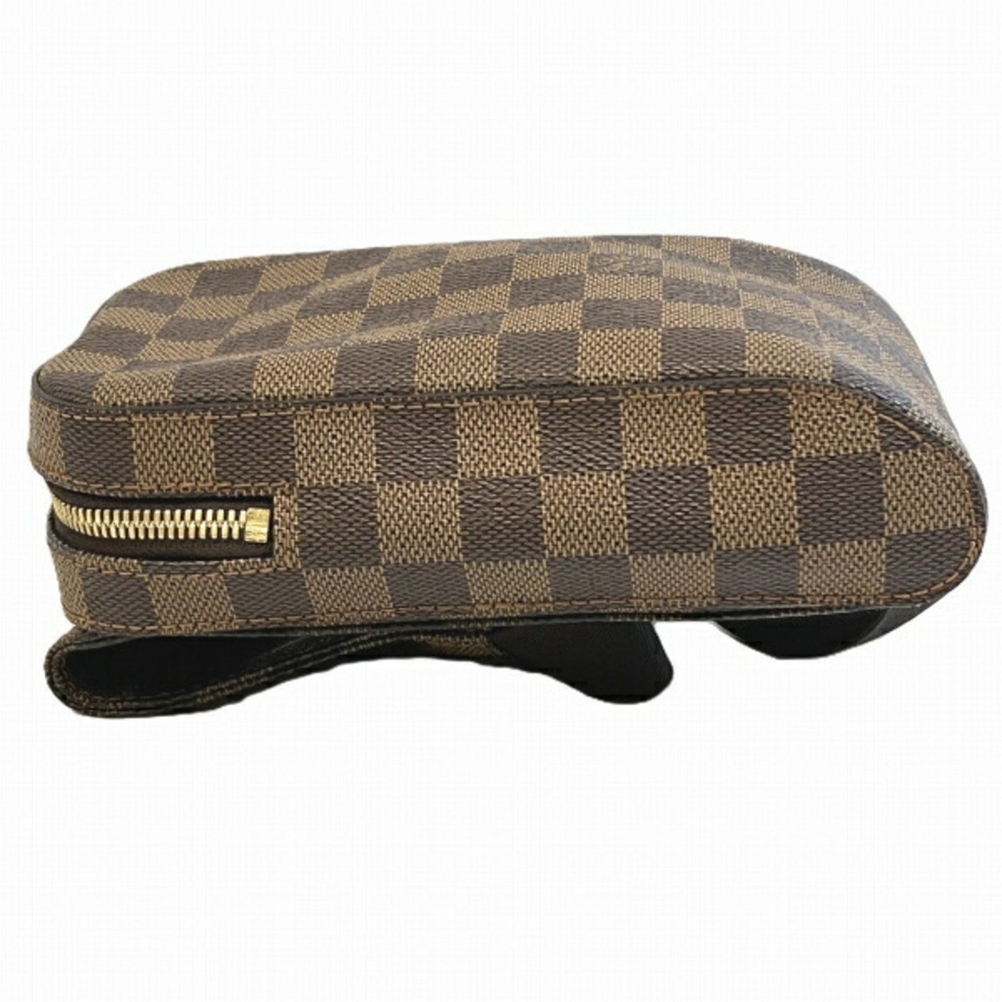 Louis Vuitton Geronimos Brown Canvas Clutch Bag