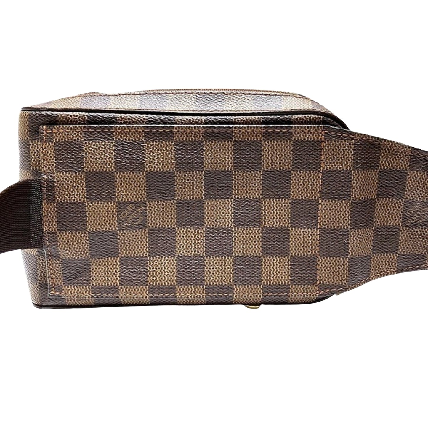 Louis Vuitton Geronimos Brown Canvas Clutch Bag