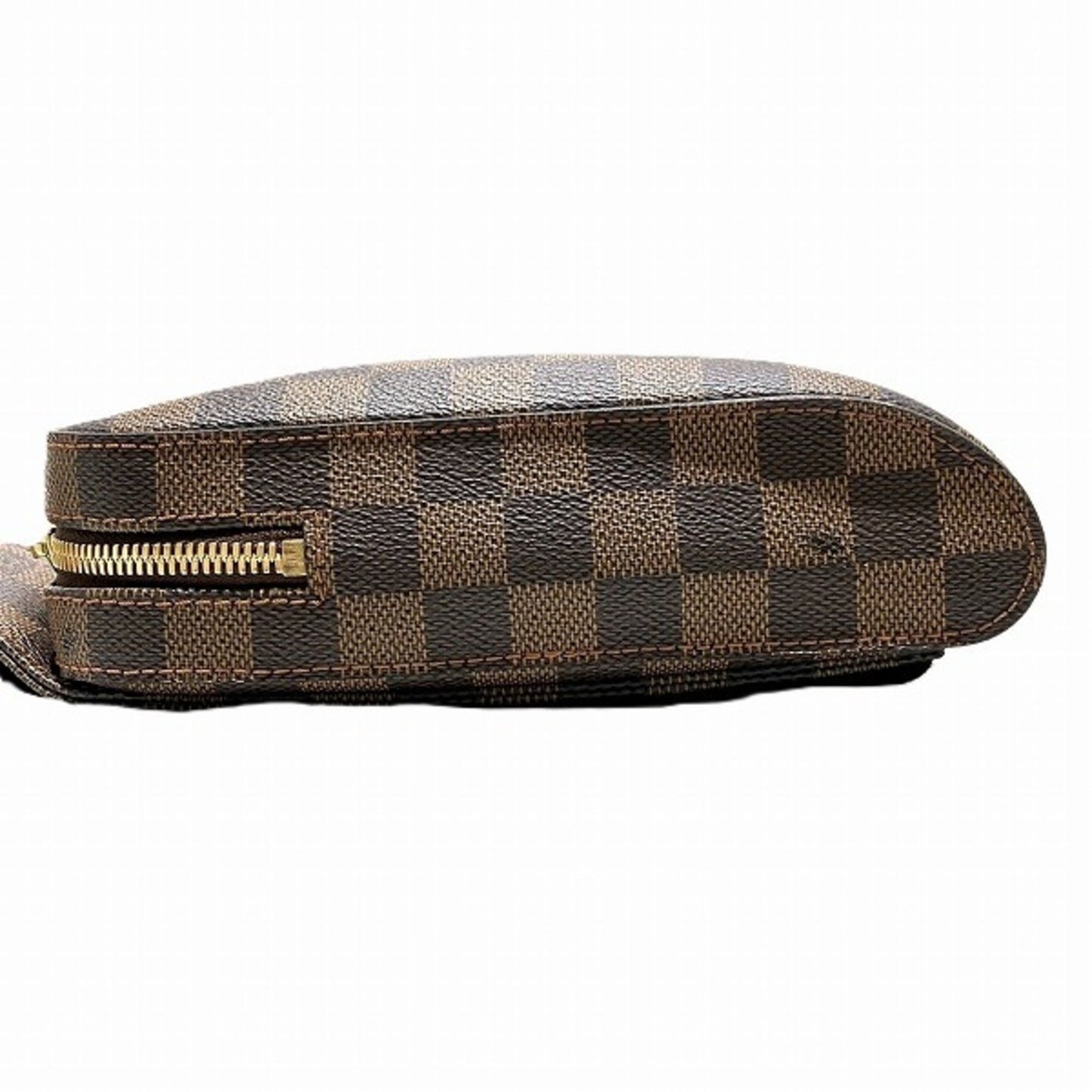 Louis Vuitton Geronimos Brown Canvas Clutch Bag