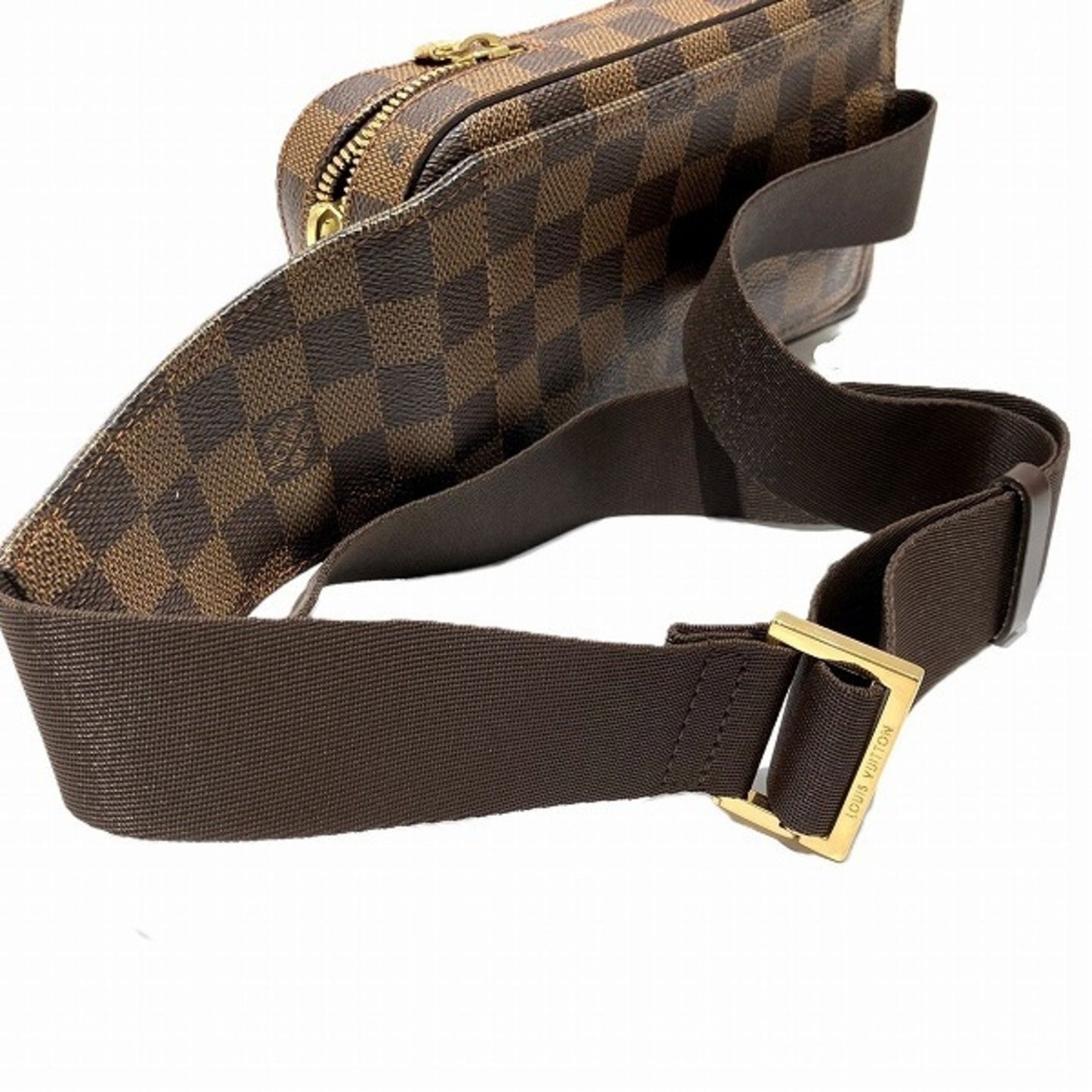 Louis Vuitton Geronimos Brown Canvas Clutch Bag