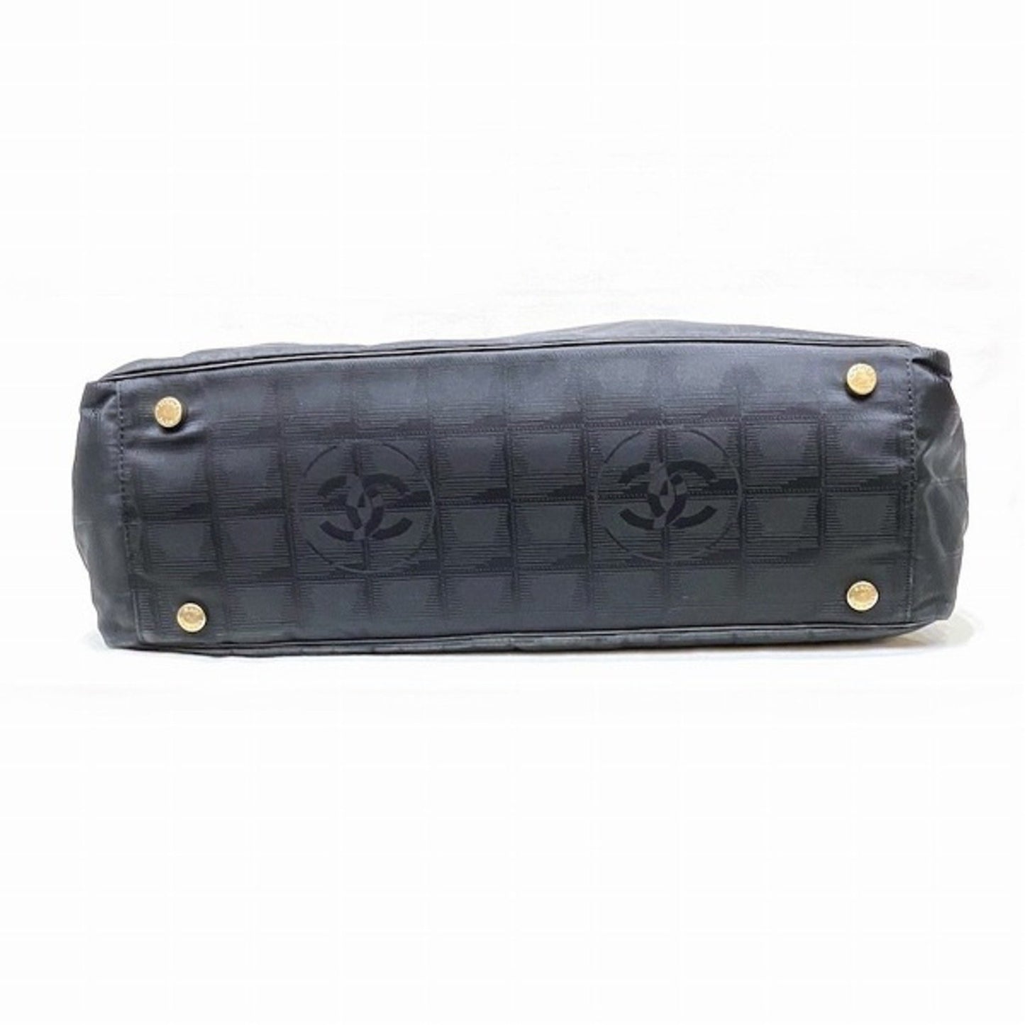 Chanel Black Synthetic Shoulder Bag