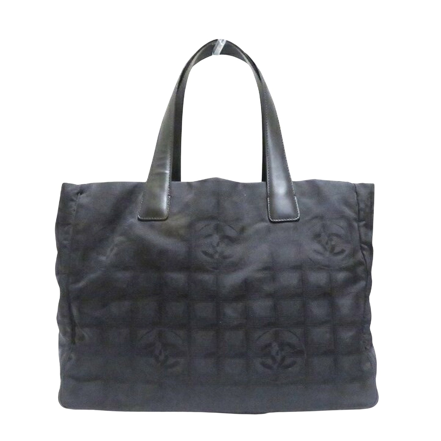 Chanel Travel line Black Synthetic Tote Bag