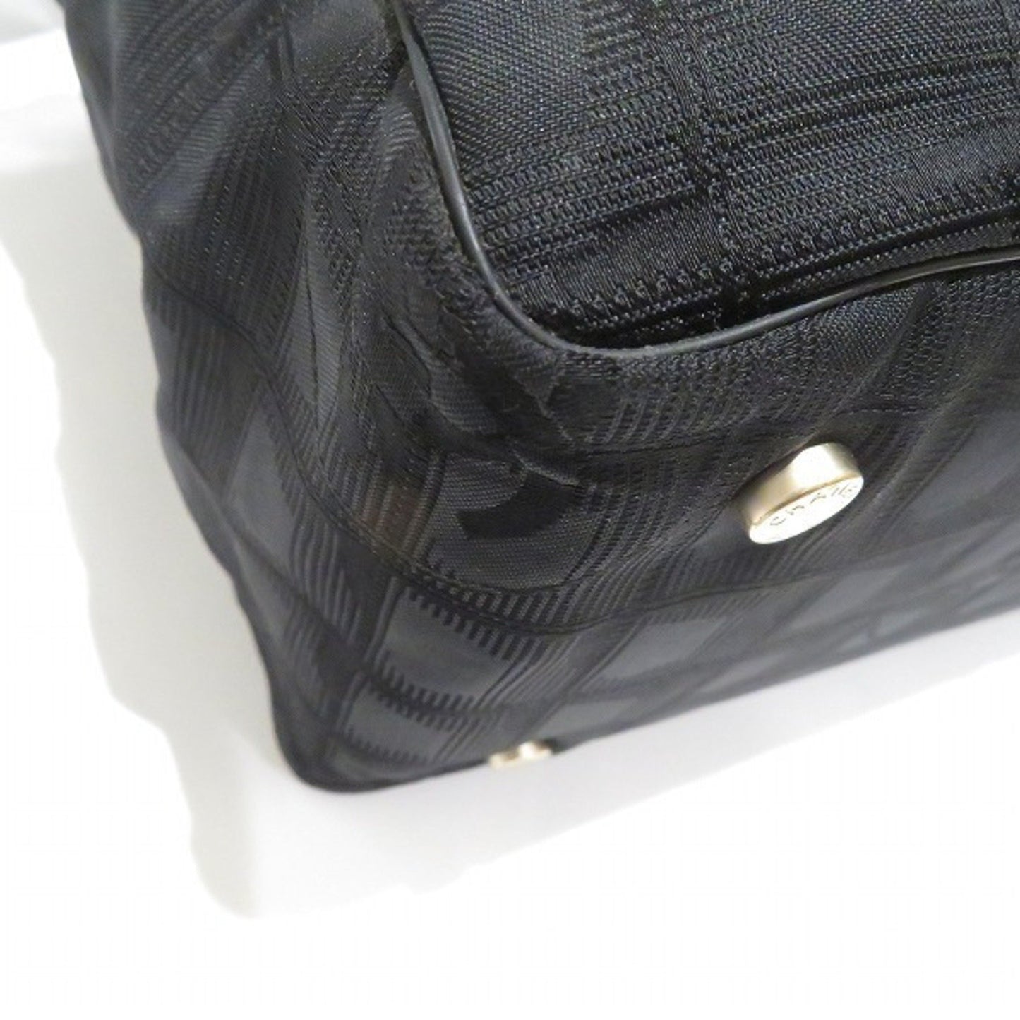 Chanel Travel line Black Synthetic Tote Bag