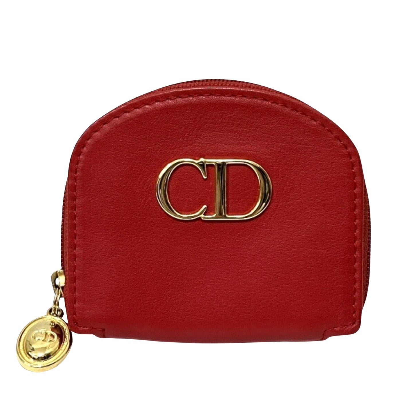 Dior CD Red Leather Wallet Accessories