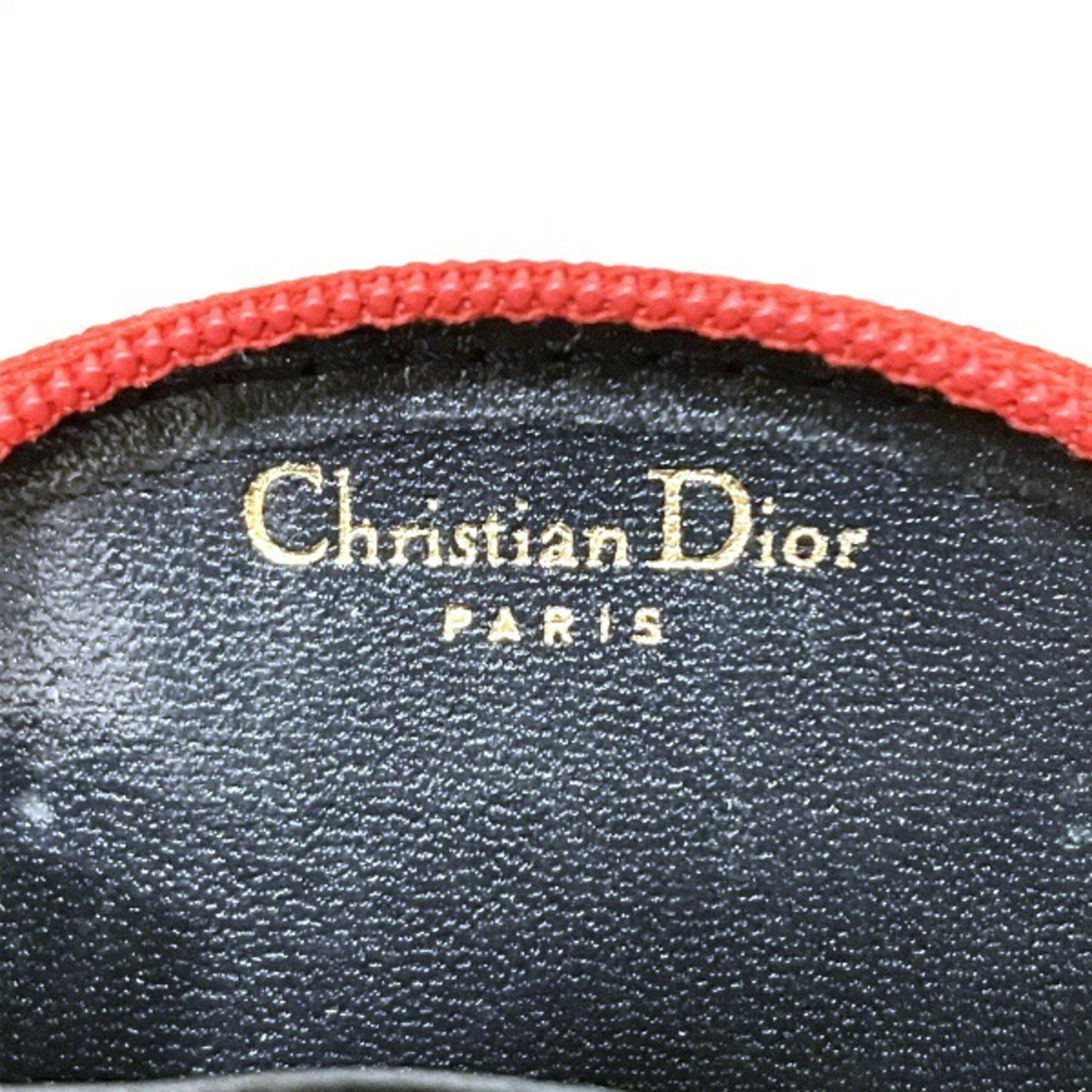 Dior CD Red Leather Wallet Accessories