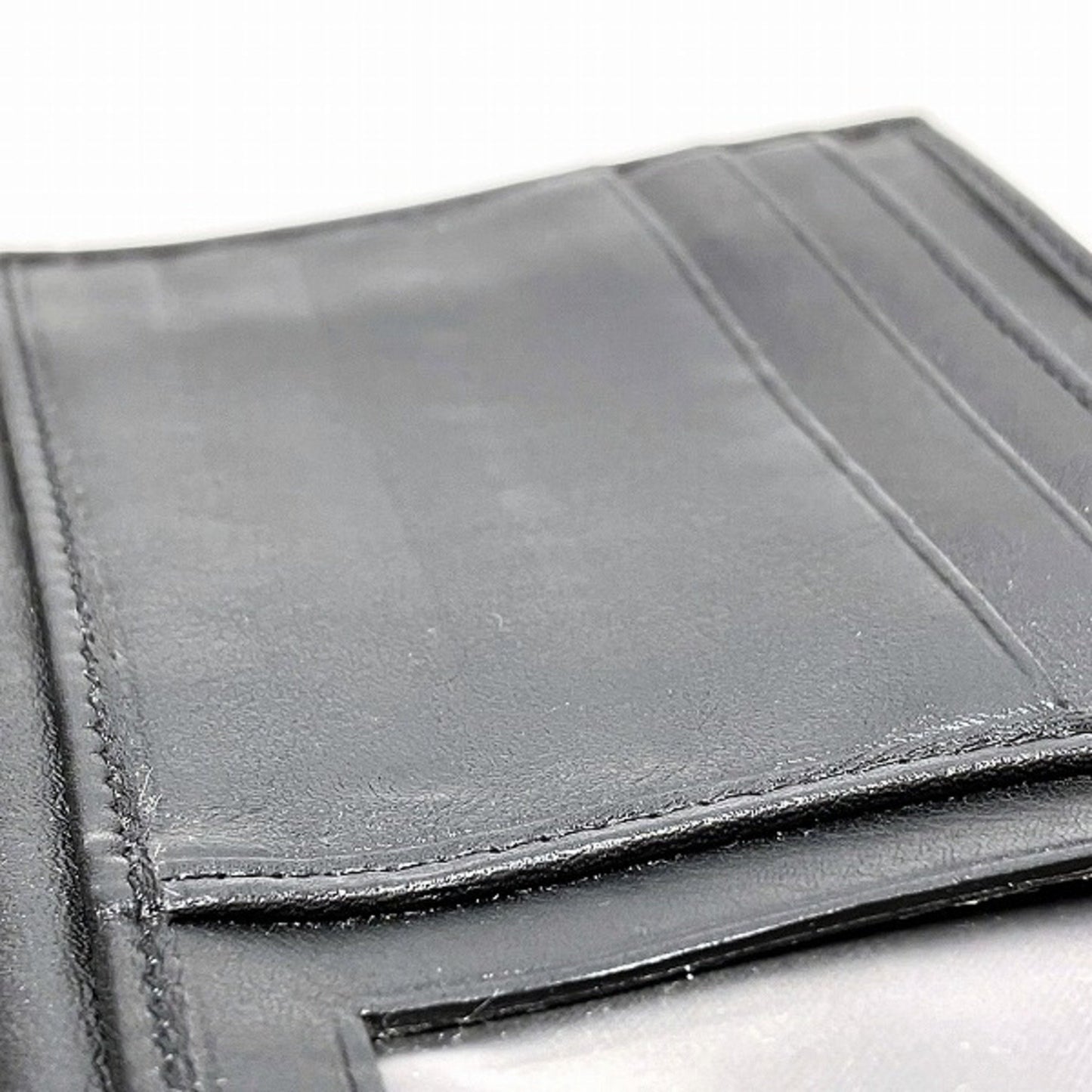 Fendi -- Black Leather Wallet Accessories