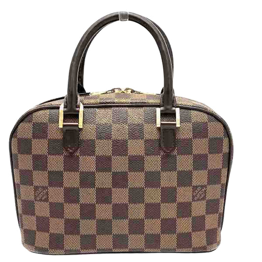 Louis Vuitton Saria Brown Canvas Hand Bag