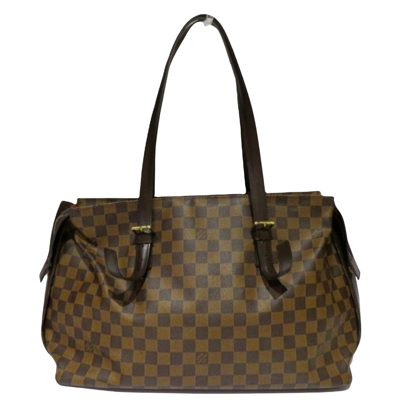 Louis Vuitton Chelsea Brown Canvas Shoulder Bag