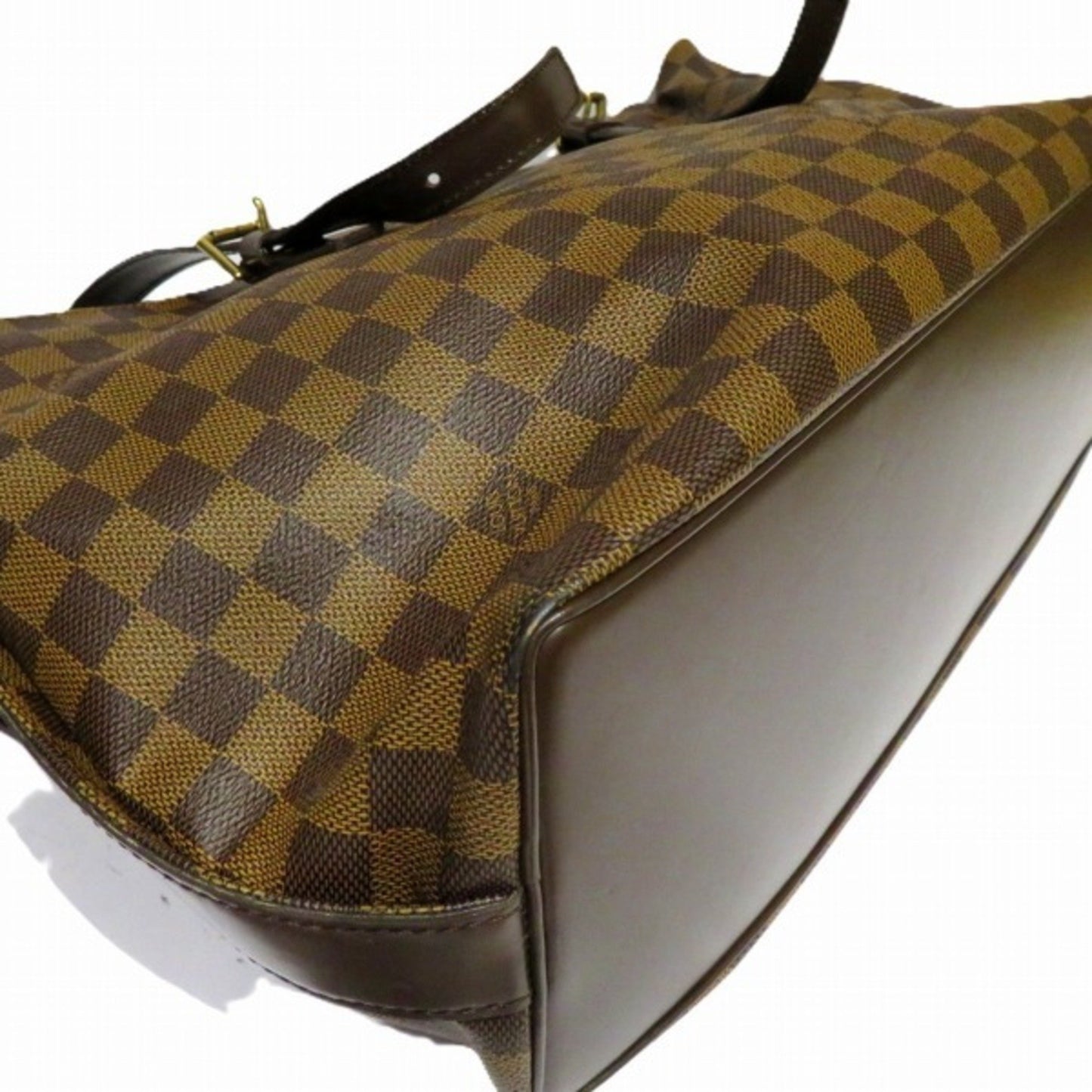 Louis Vuitton Chelsea Brown Canvas Shoulder Bag