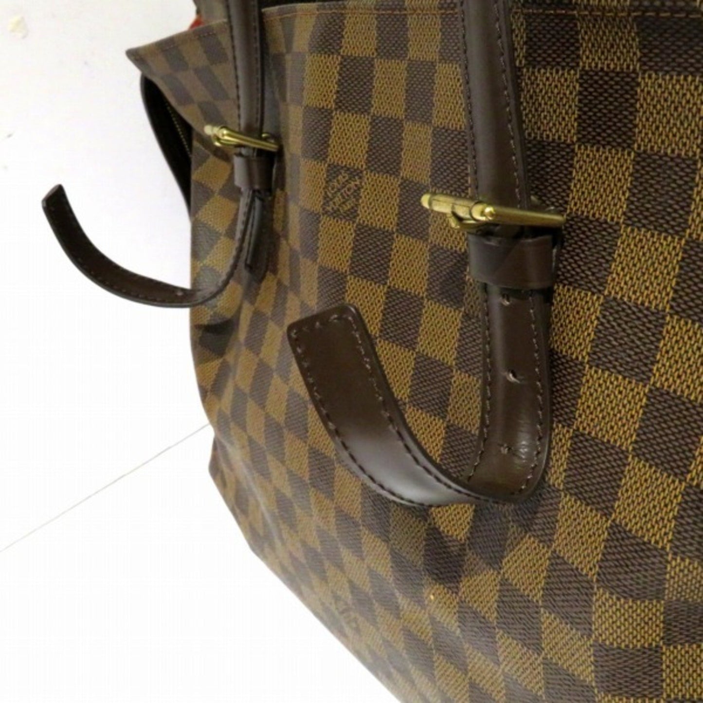 Louis Vuitton Chelsea Brown Canvas Shoulder Bag