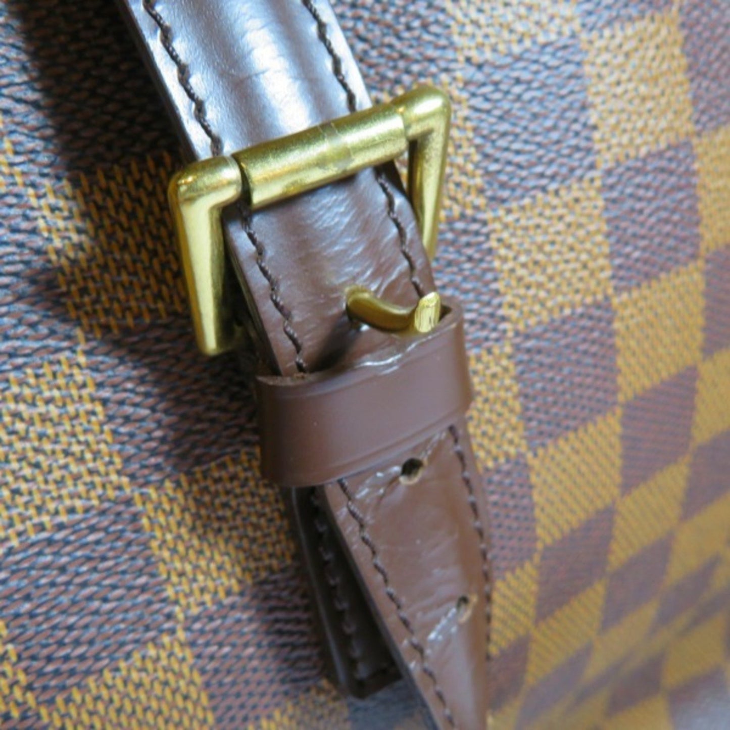 Louis Vuitton Chelsea Brown Canvas Shoulder Bag