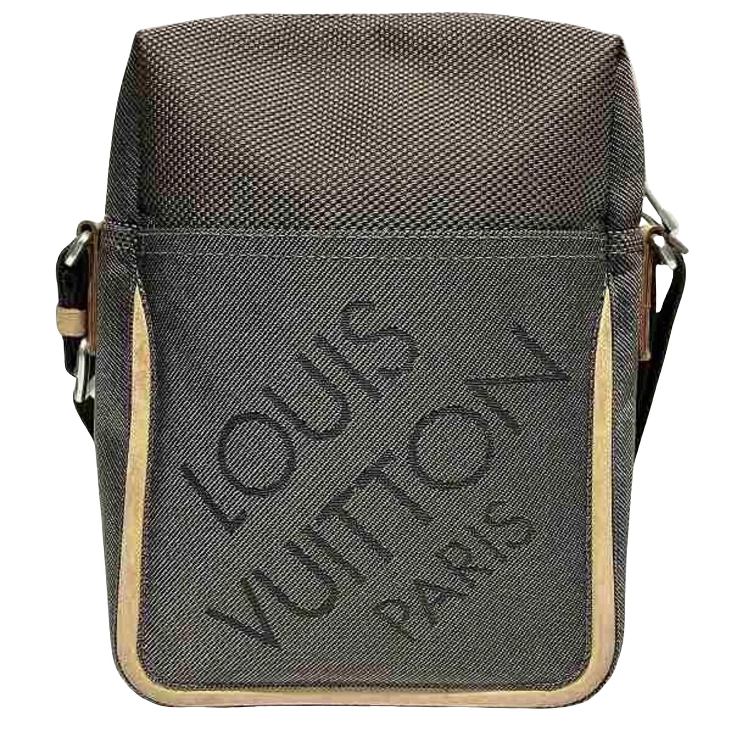 Louis Vuitton Citadine Brown Canvas Shoulder Bag