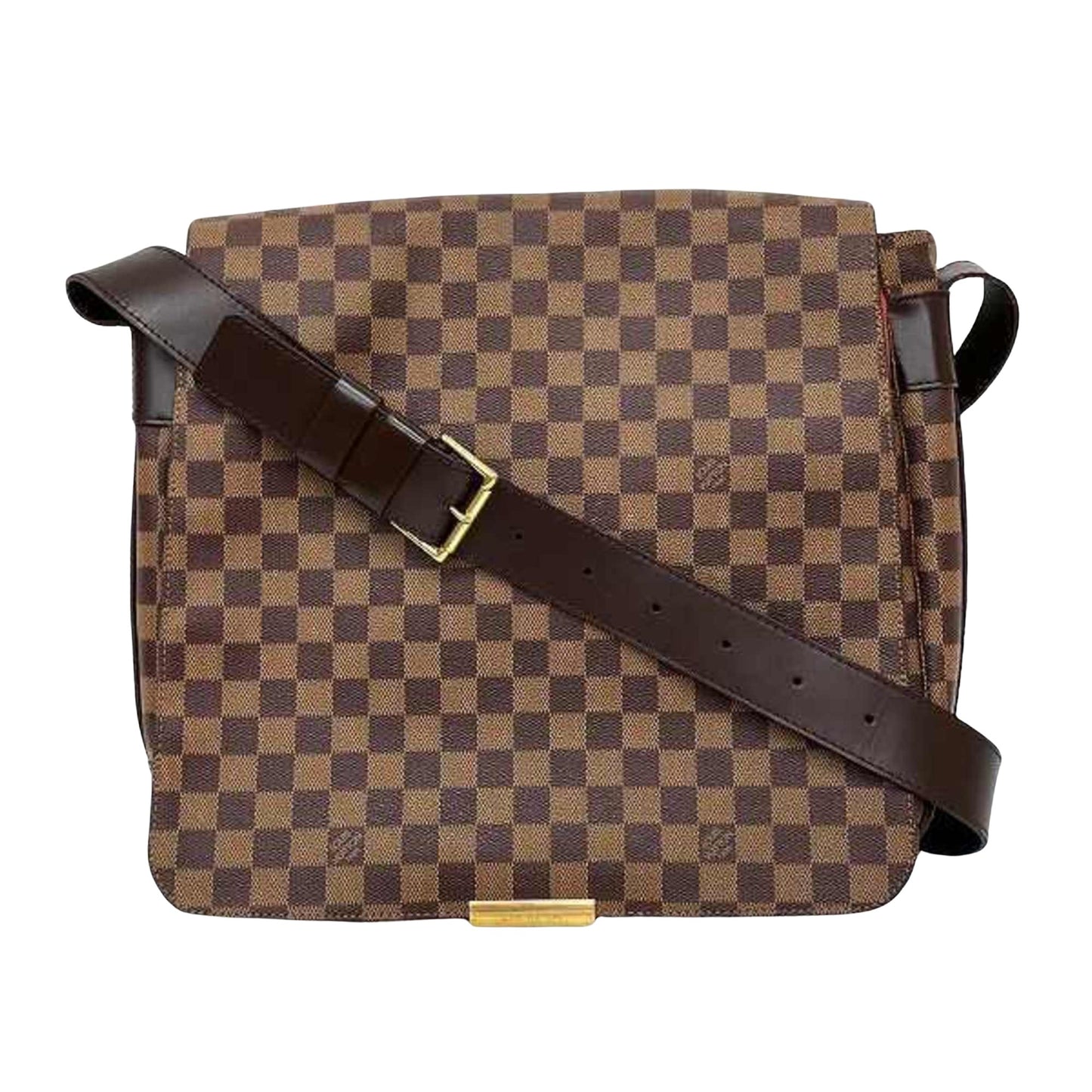 Louis Vuitton Bastille Brown Canvas Shoulder Bag