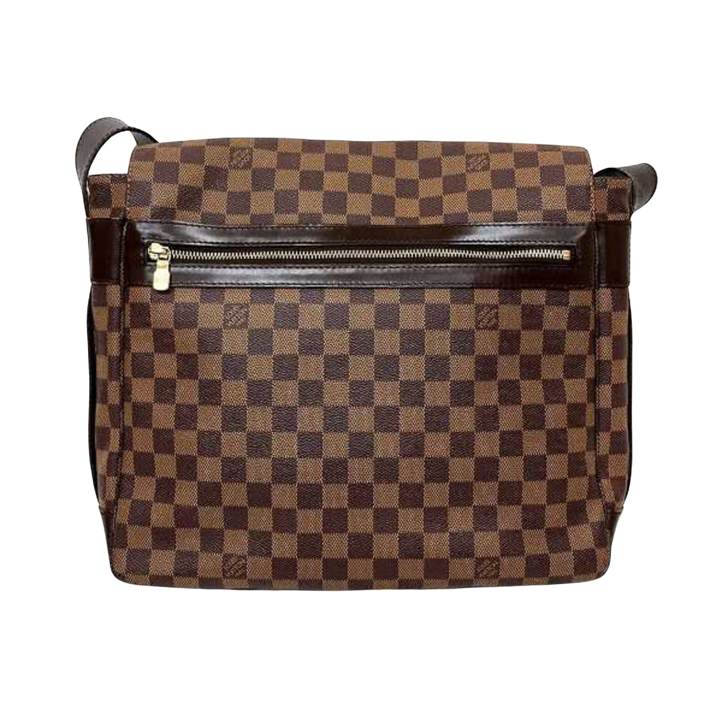 Louis Vuitton Bastille Brown Canvas Shoulder Bag