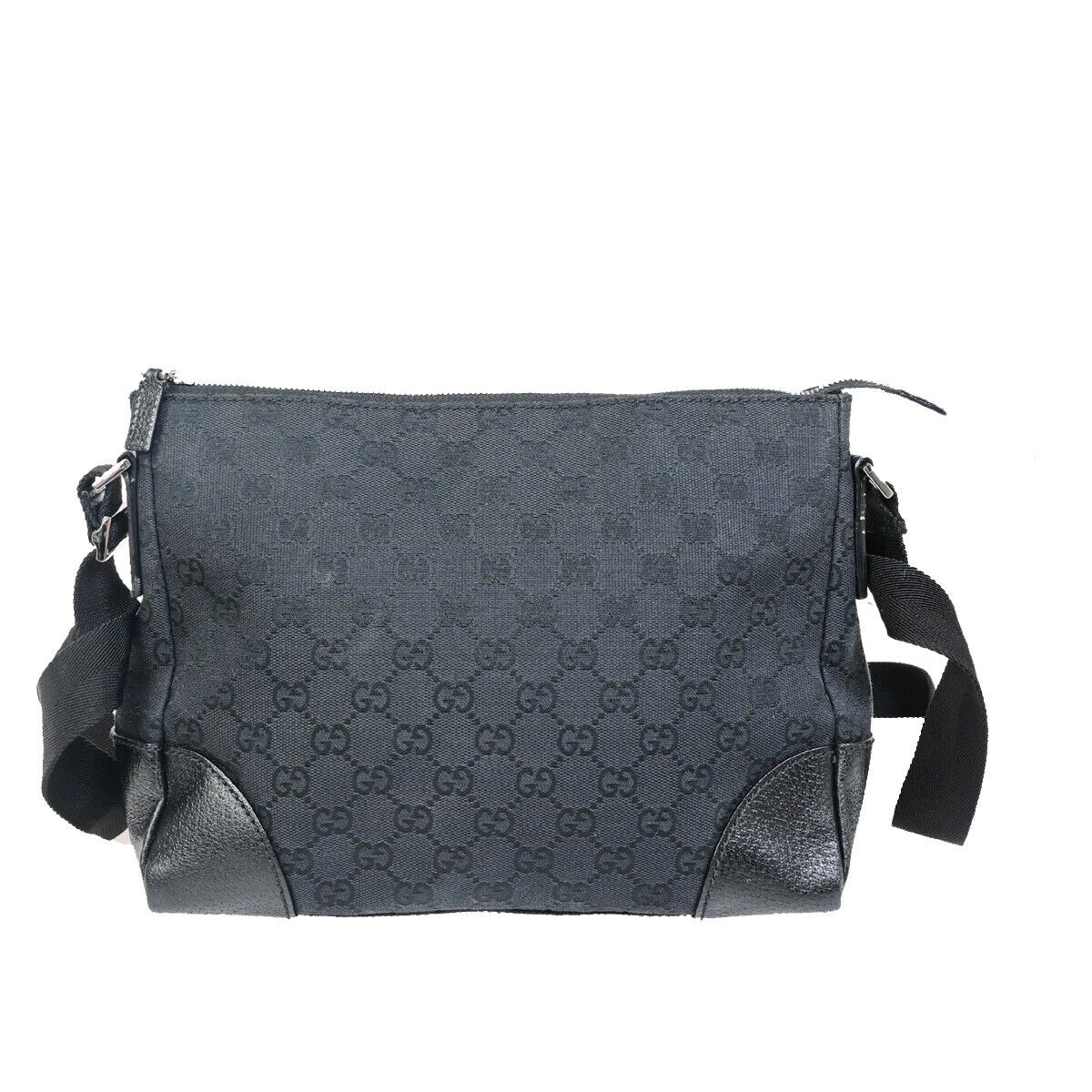 Gucci GG canvas Black Canvas Shoulder Bag