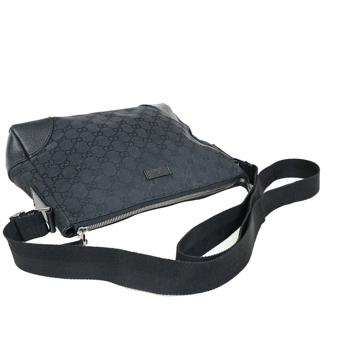 Gucci GG canvas Black Canvas Shoulder Bag