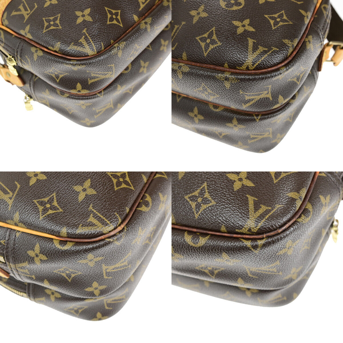 Louis Vuitton Reporter pm Brown Canvas Shoulder Bag