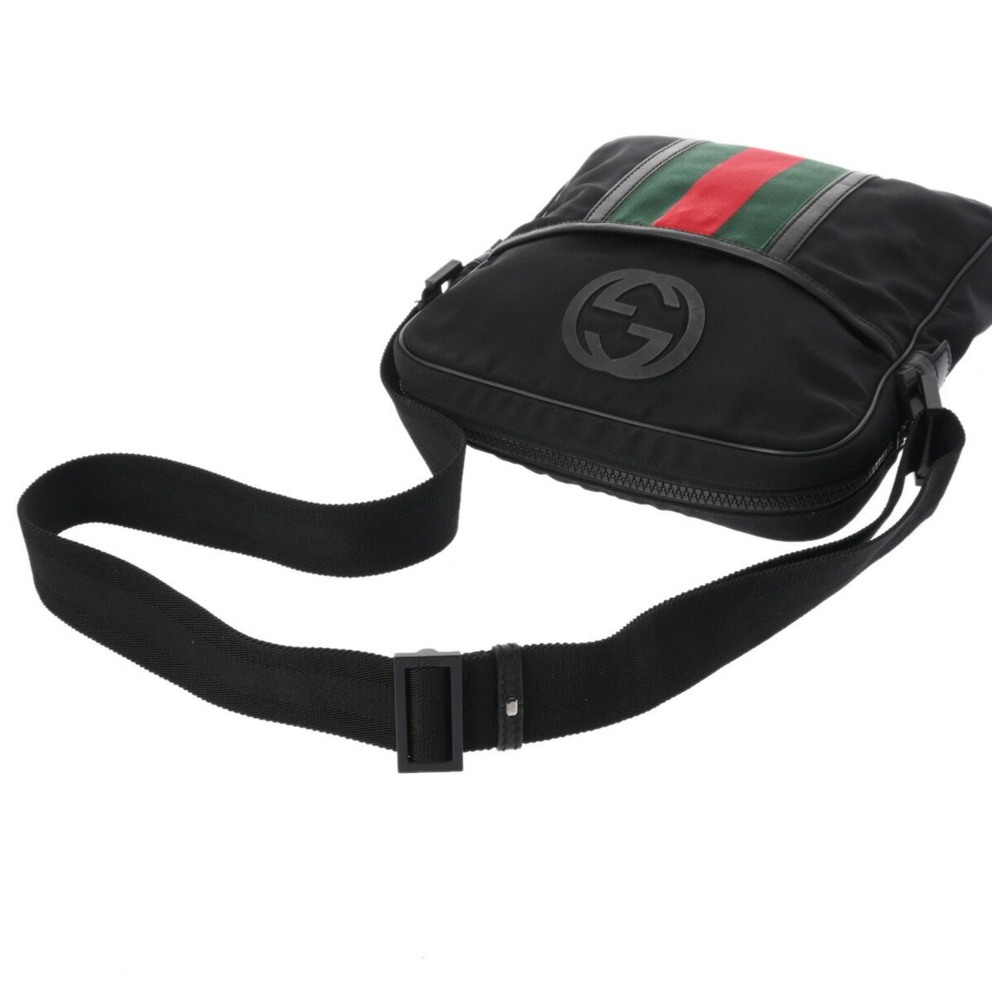 Gucci GG canvas Black Synthetic Shoulder Bag