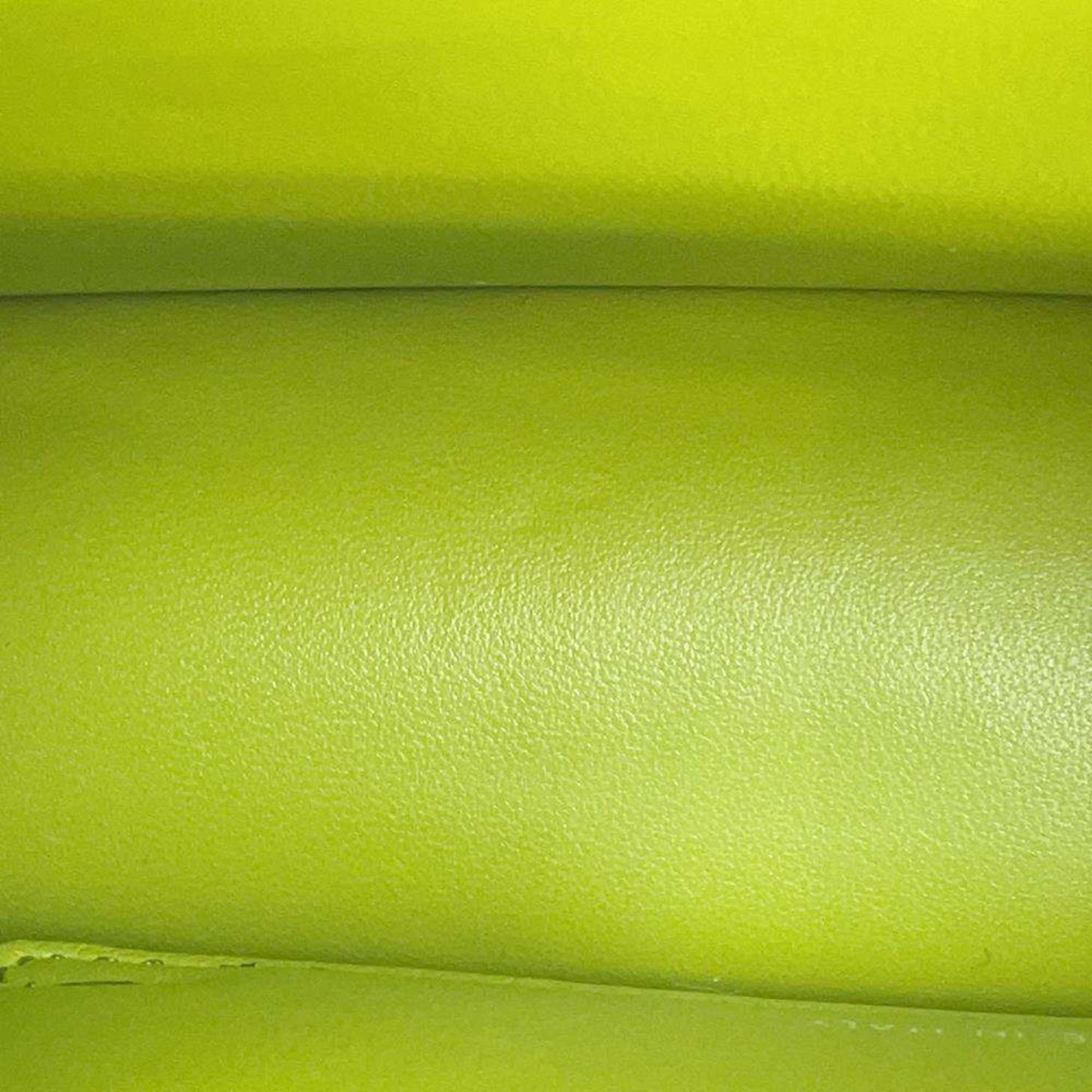 Fendi Peekaboo Green Leather Hand Bag