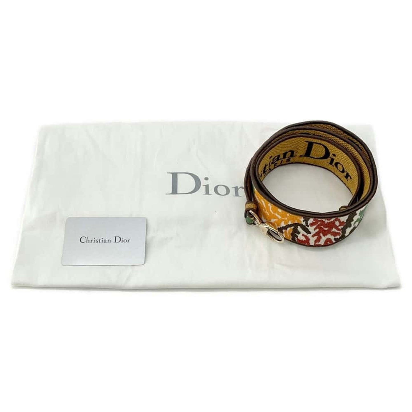 Dior Lady D-Light Multicolour Canvas Hand Bag