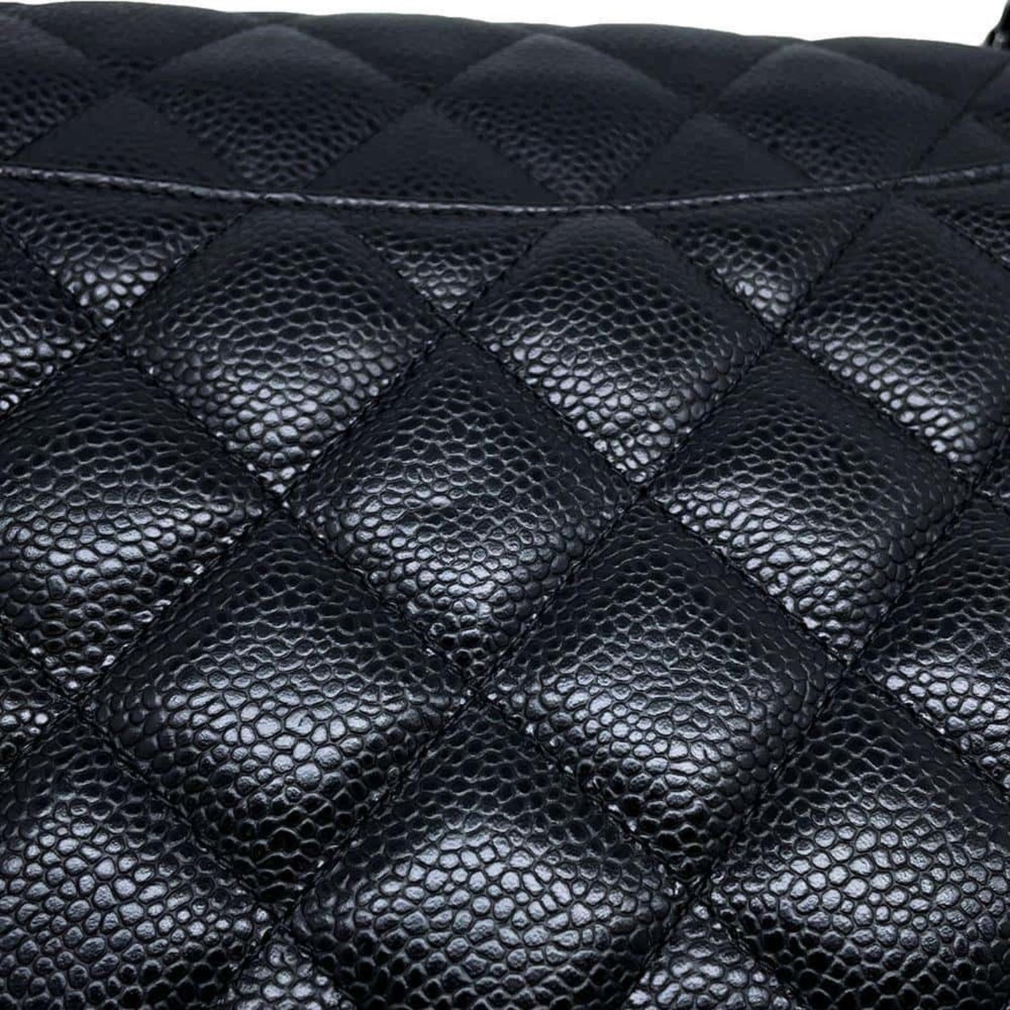 Chanel Timeless Black Leather Shoulder Bag