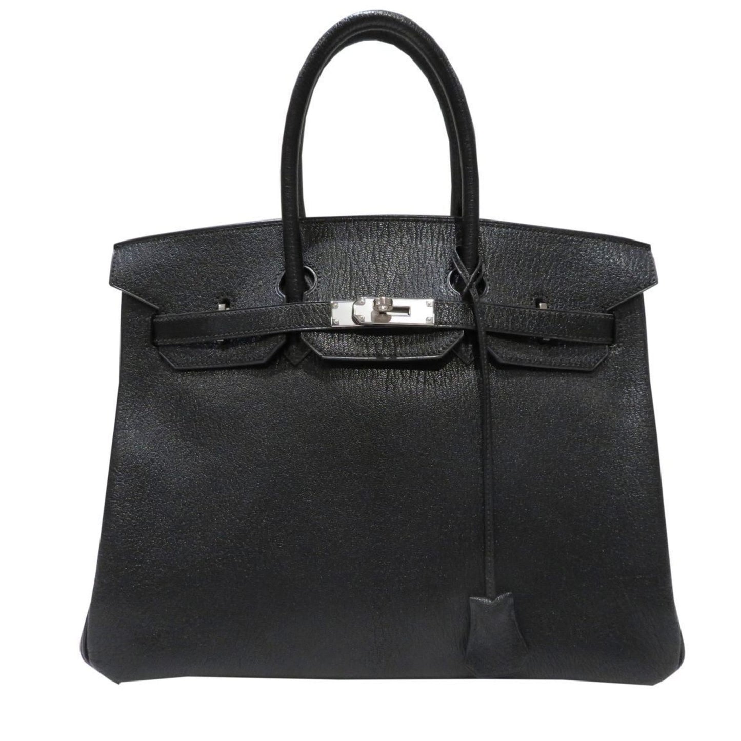 Hermès Birkin 35 Black Leather Hand Bag