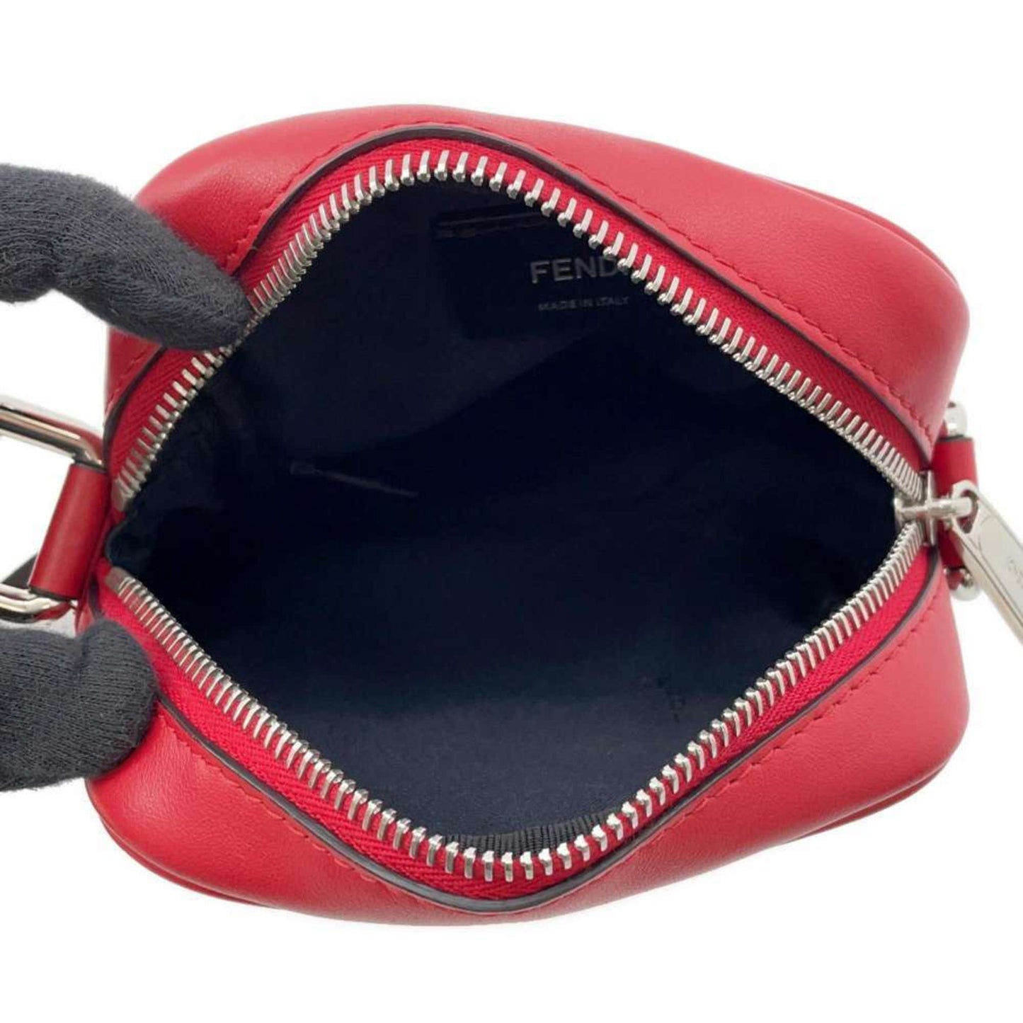 Fendi Monster Red Synthetic Shoulder Bag