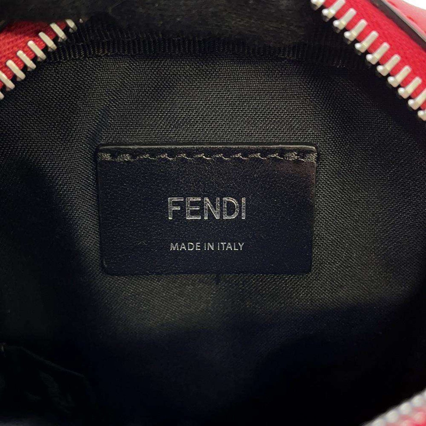 Fendi Monster Red Synthetic Shoulder Bag