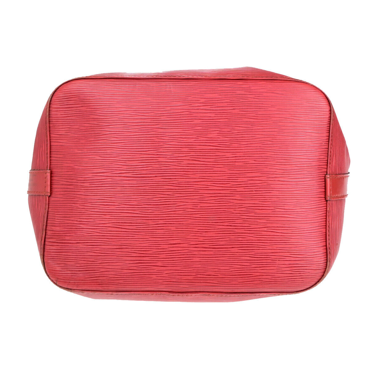 Louis Vuitton Noé Red Leather Shoulder Bag