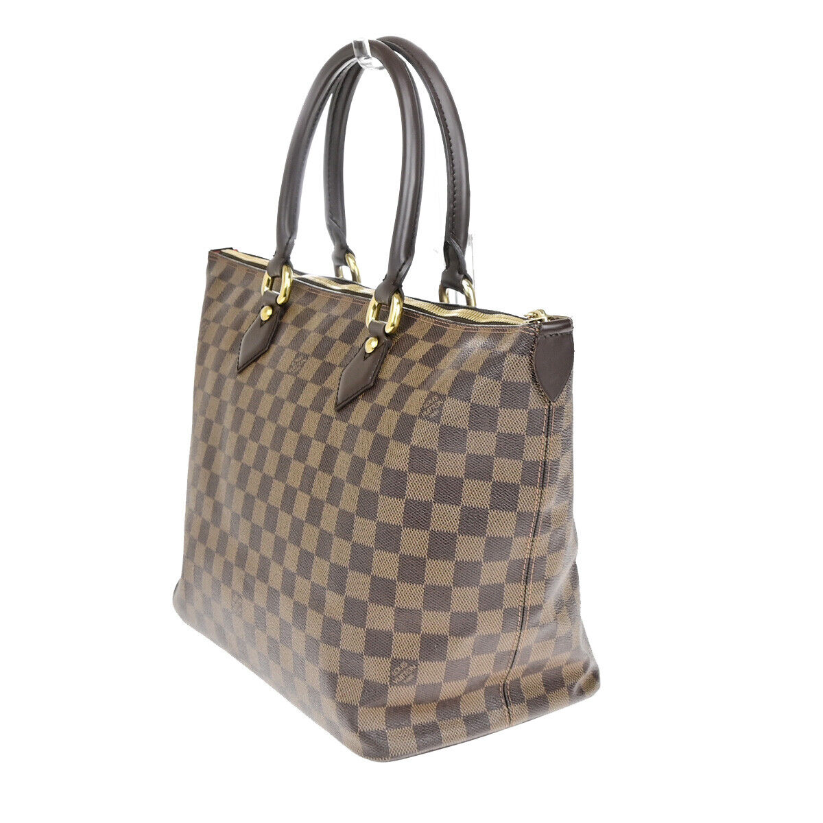 Louis Vuitton Saleya Brown Canvas Hand Bag