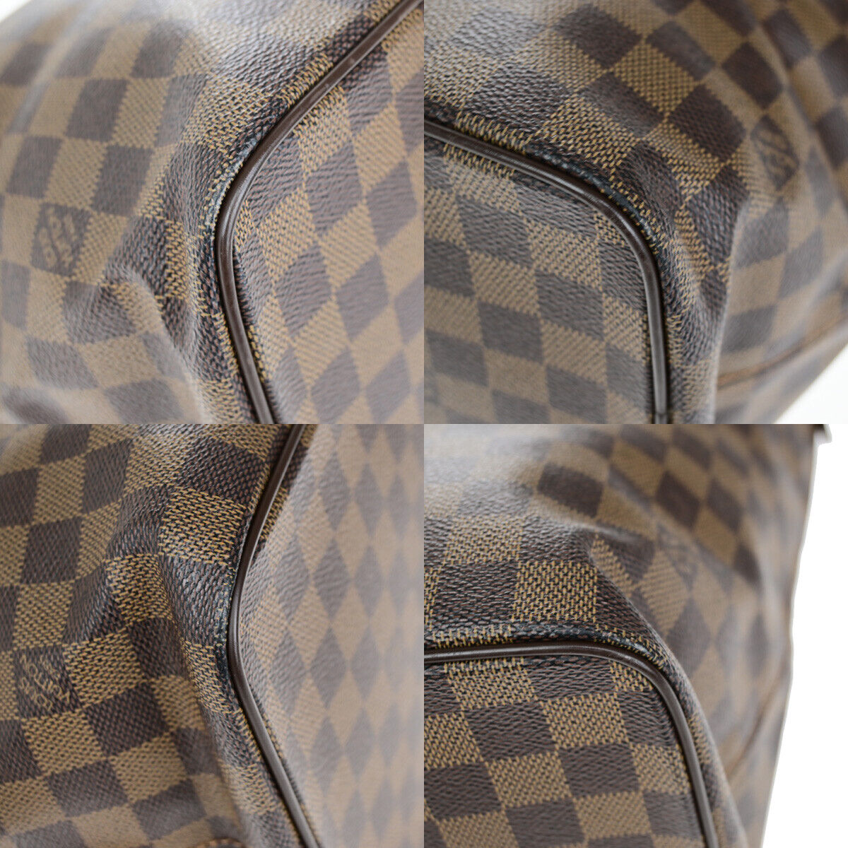 Louis Vuitton Saleya Brown Canvas Hand Bag